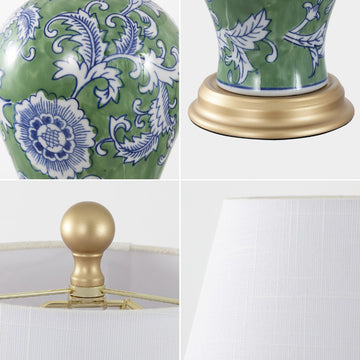 Grace 24" Floral LED Table Lamp